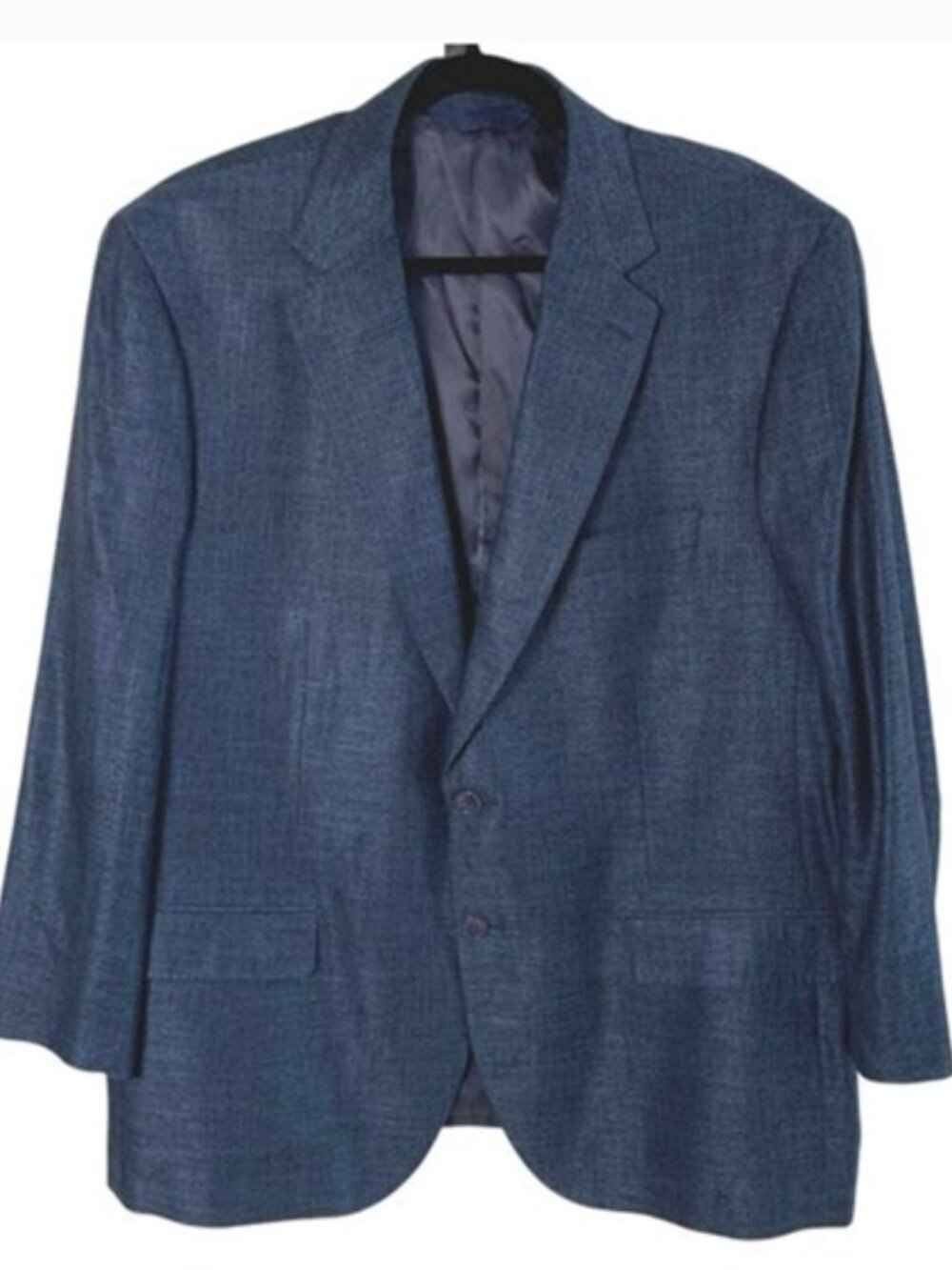 Max Davoli Baroni Men’s Sport Coat 48R Blue Blazer